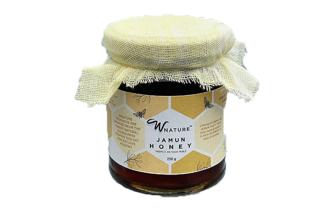 Wnature Jamun Honey    Glass Jar  250 grams